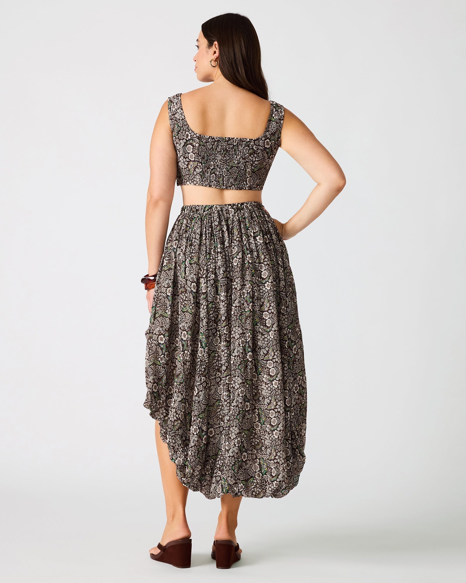 ROSINNA SKIRT FOREST GREEN