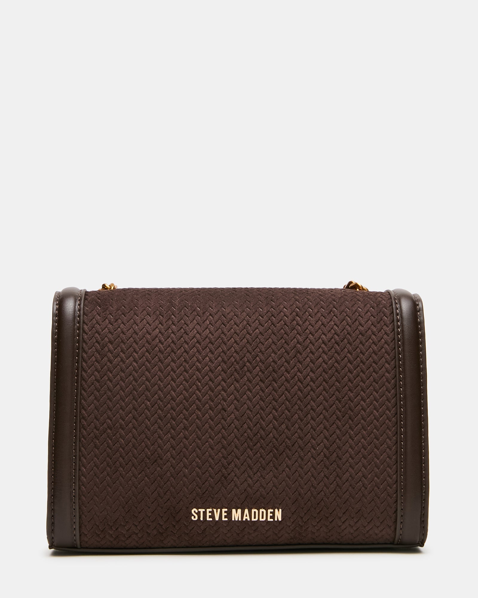 LARISA WOVEN BAG CHOCOLATE